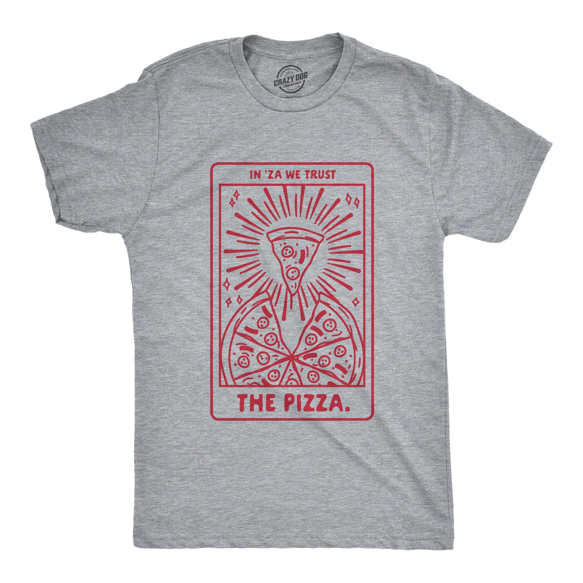 Pizza Tarot Card Men's T Shirt