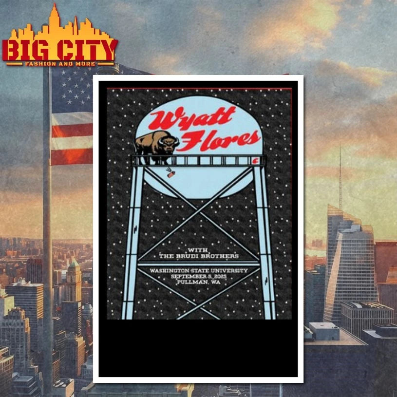 09.05.2025 Wyatt Flores Pullman, WA Poster Shirt