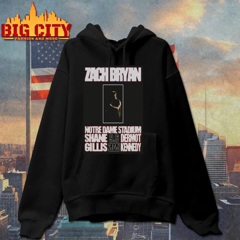09.06.2025 Zach Bryan Tour Notre Dame, IN Poster Shirt