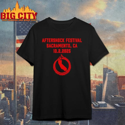 10.02.2025 Aftershock Festival Sacramento, CA Cattle Decapitation shirt