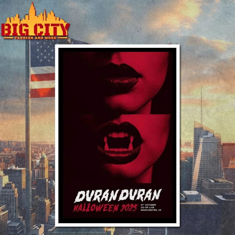 10.31.2025 Manchester, UK Duran Duran Poster Shirt