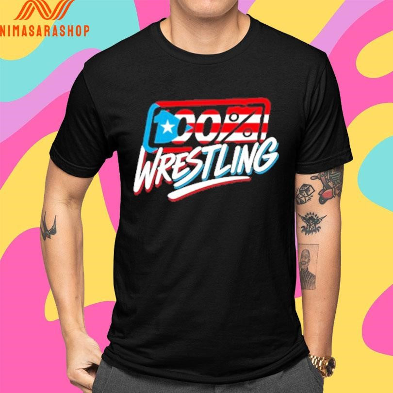 100% Wrestling Pr Edition Shirts