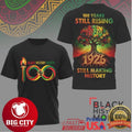 100 Years Still Rising 1926 2026 Black History Month Tree Two Sided Shirt