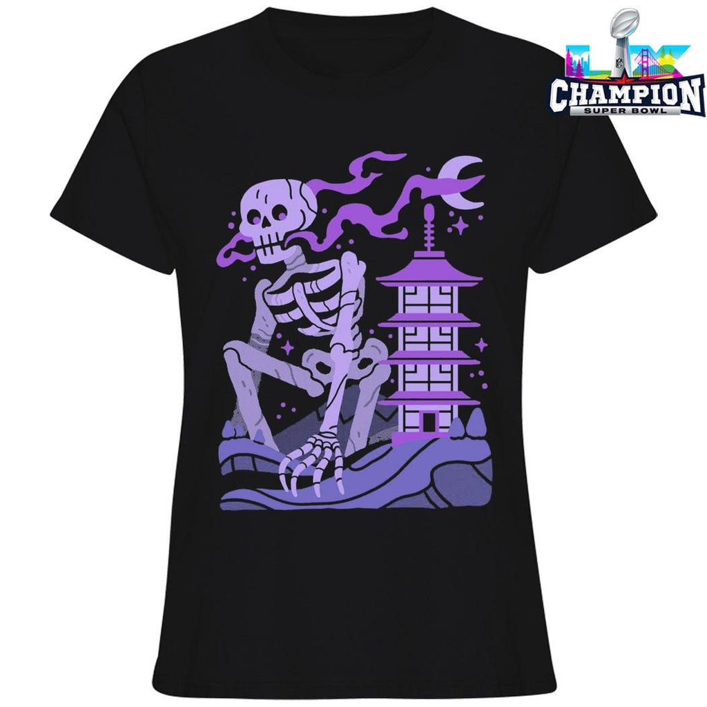 1000 Dead Draculas Rattling Skeleton Shirt