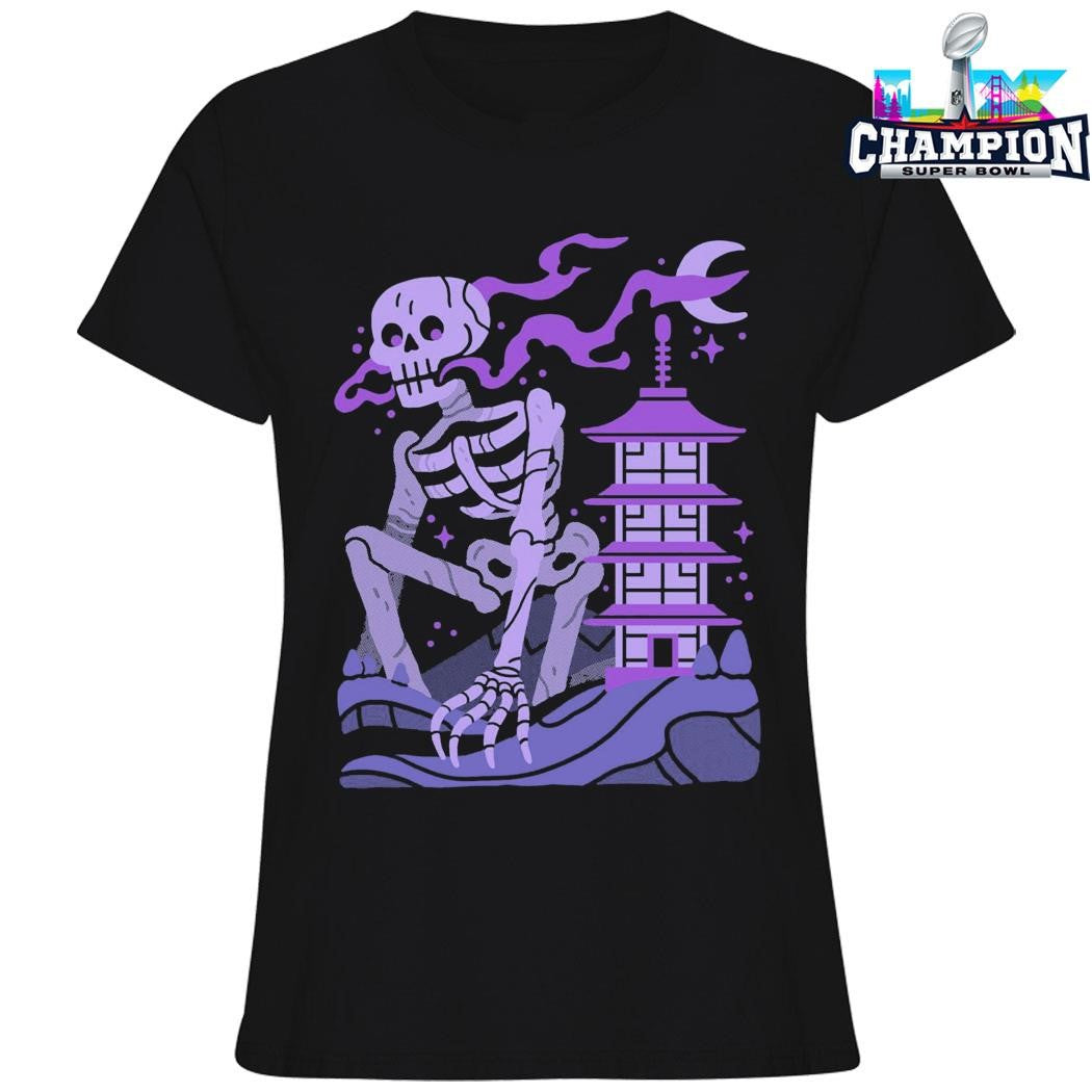 1000 Dead Draculas Rattling Skeleton Shirt