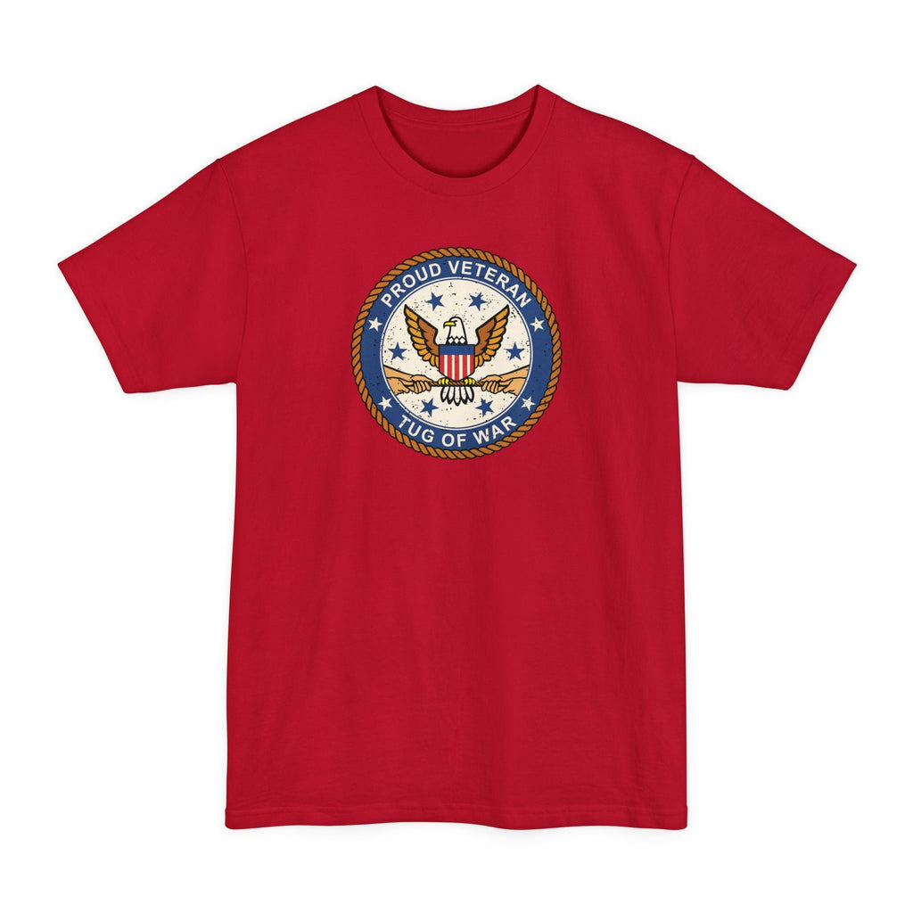 Proud Veteran (Tug Of War) - Men's Tall T-Shirt