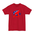 Democratic Donkey (Head Up It's Ass) - Men's Tall T-Shirt