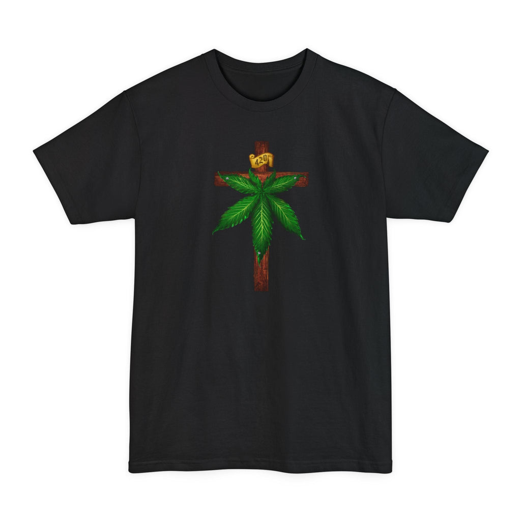 Marijuana Crucifixion - Men's Tall T-Shirt