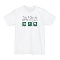 This Shirt Is 100% Organic - 65% Baby Seal 25% Panda 10% ManaT-Shirt - Men's Tall T-Shirt