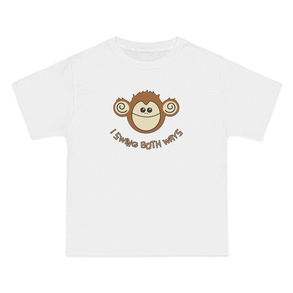 I Swing Both Ways - Men's Heavyweight T-Shirt
