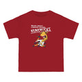 Never Insult A Giraffe Holding Nunchucks - Men's Heavyweight T-Shirt
