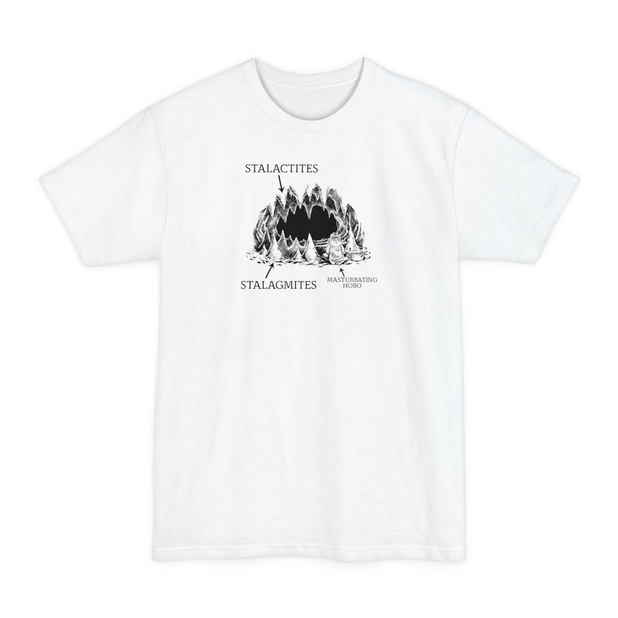 Stalactites And Stalagmites - Men's Tall T-Shirt