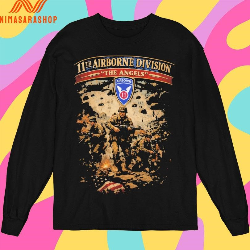 11th Airborne Division The Angels War In The Philippines Shirts