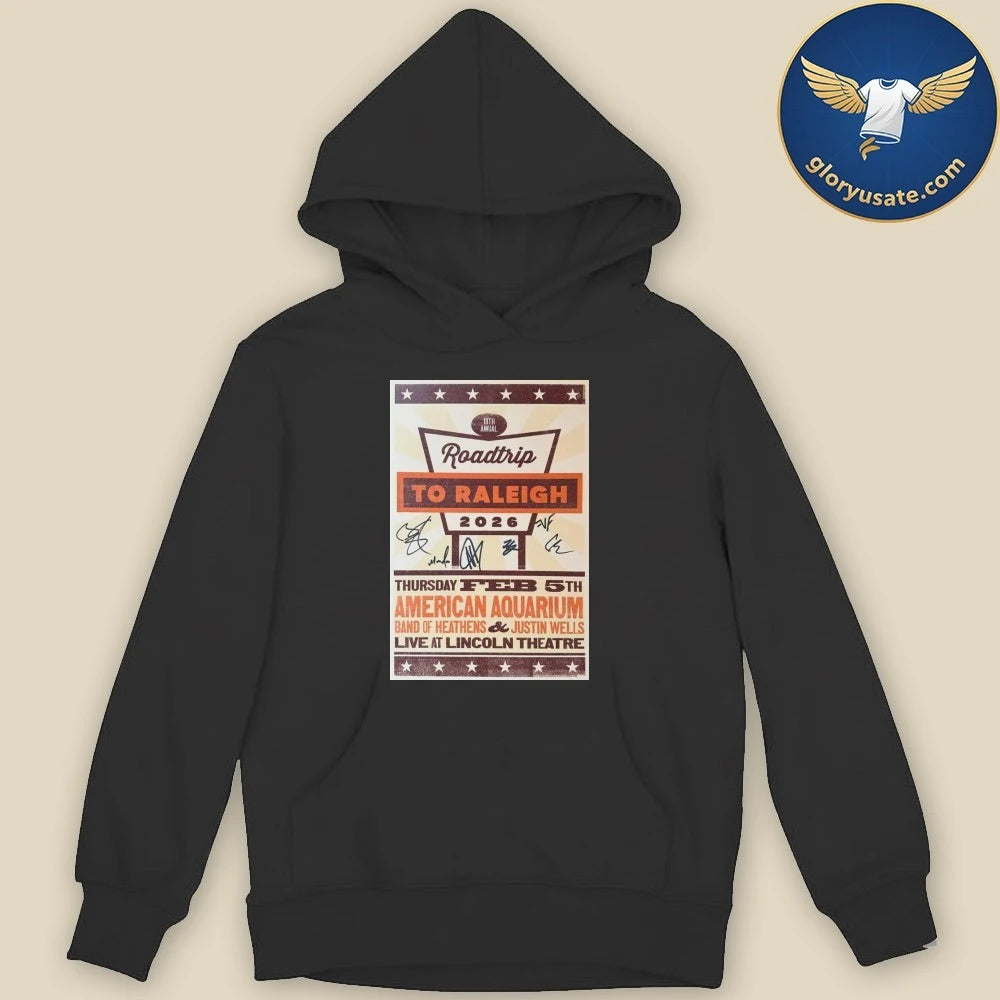 11th Annual Roadtrip To Raleigh February 5 2026 Lincoln Theatre Poster Shirt