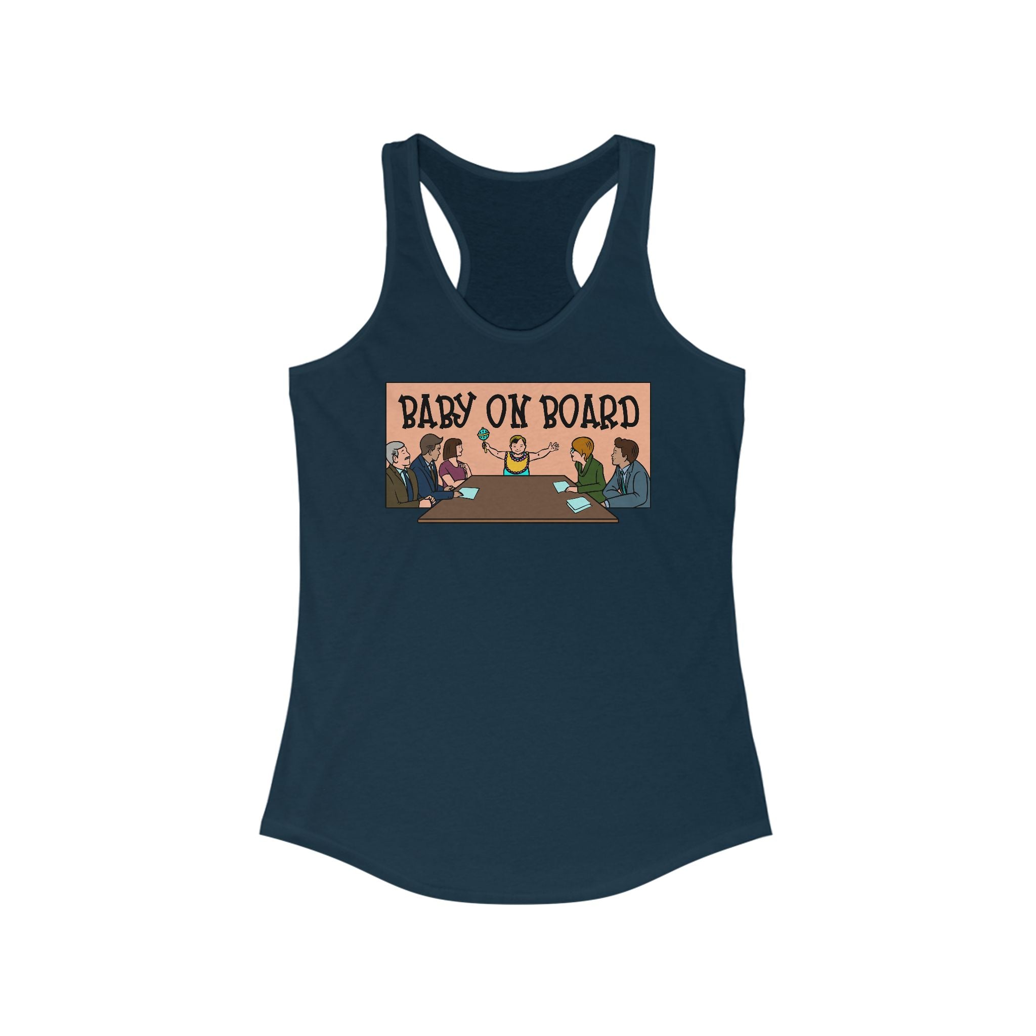 Baby On Board - Women's Racerback Tank