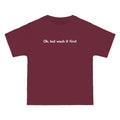 OK But Wash It First - Men's Heavyweight T-Shirt