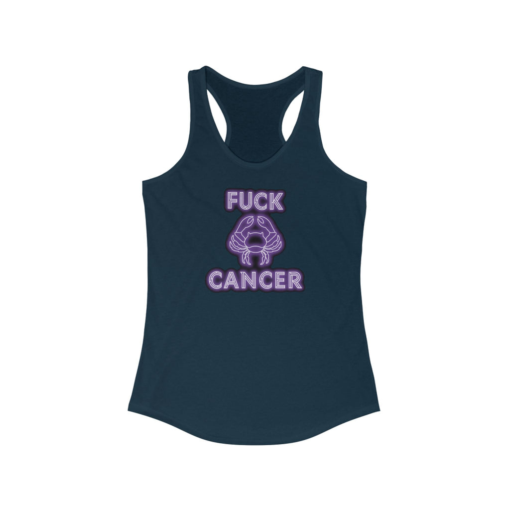 Fuck Cancer - Women's Racerback Tank