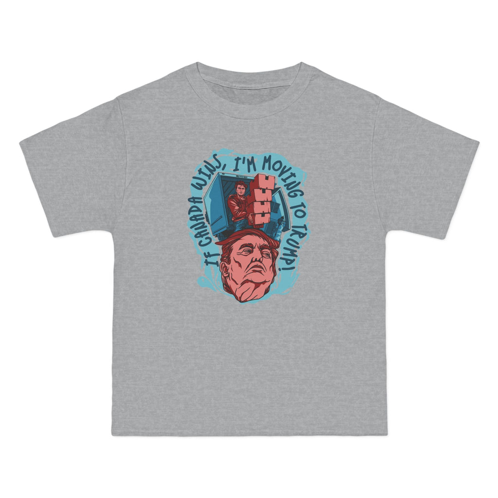 If Canada Wins I'm Moving To Trump - Men's Heavyweight T-Shirt