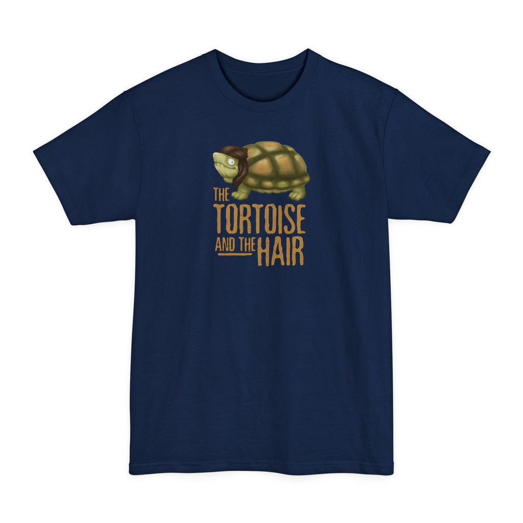 The Tortoise And The Hair - Men's Tall T-Shirt
