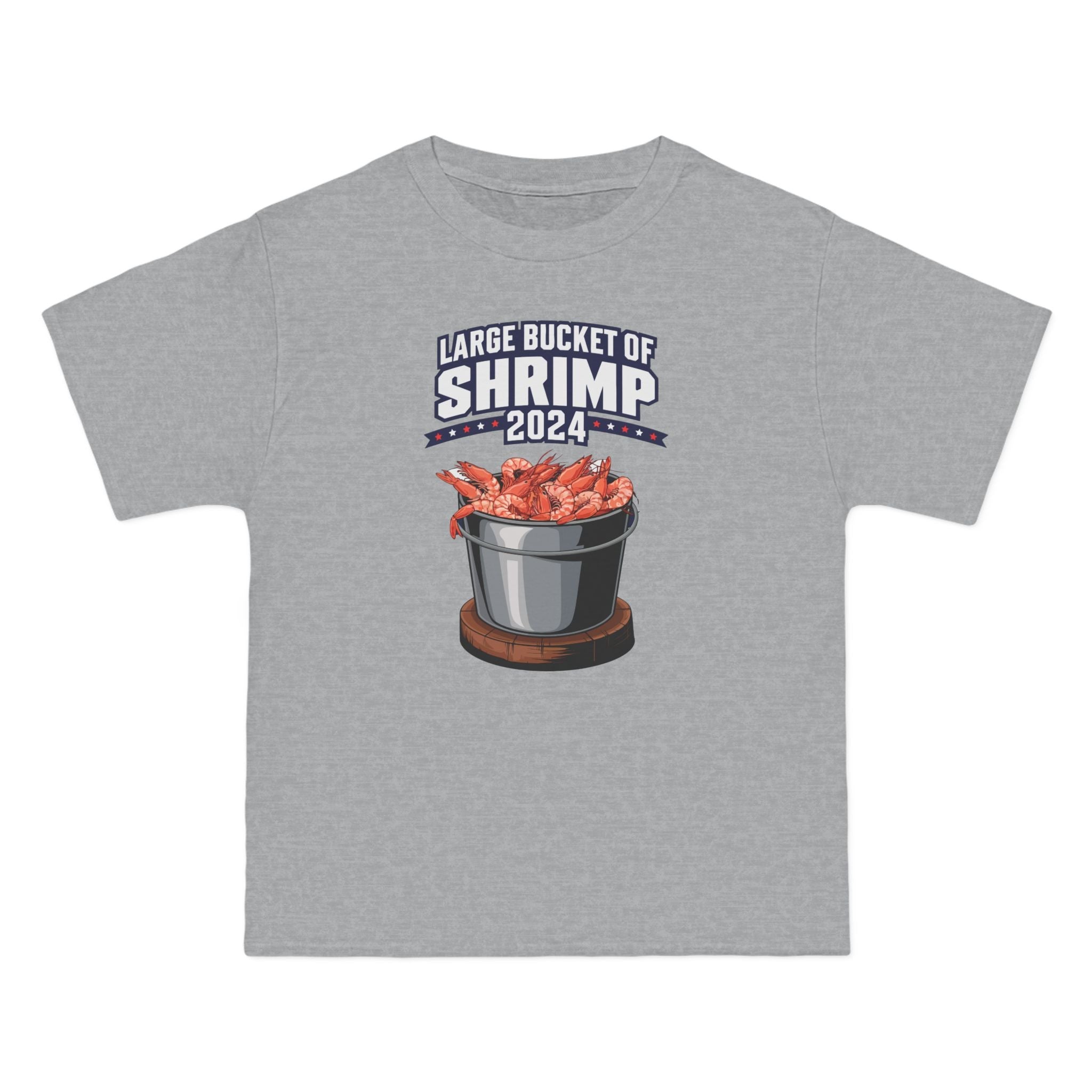 Large Bucket Of Shrimp 2024 - Men's Heavyweight T-Shirt