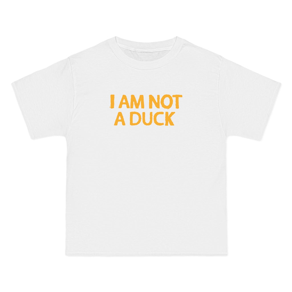 I Am Not A Duck - Men's Heavyweight T-Shirt