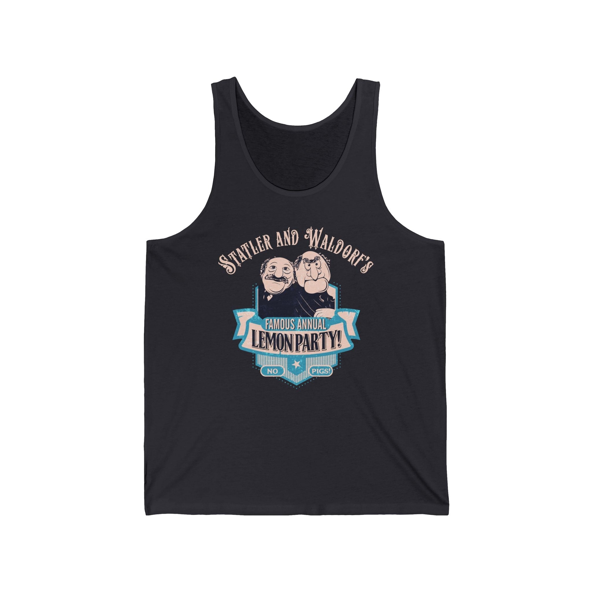 Statler And Waldorf's Famous Annual Lemon Party! (The Muppets) - Unisex Tank