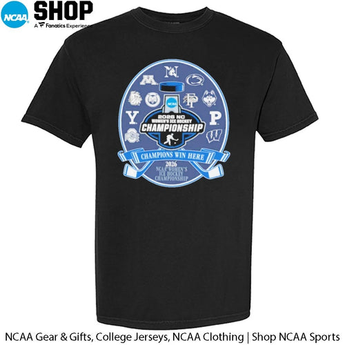 14 Teams Champions Win Here 2026 NCAA Division II Men’s Ice Hockey Championship T-Shirt