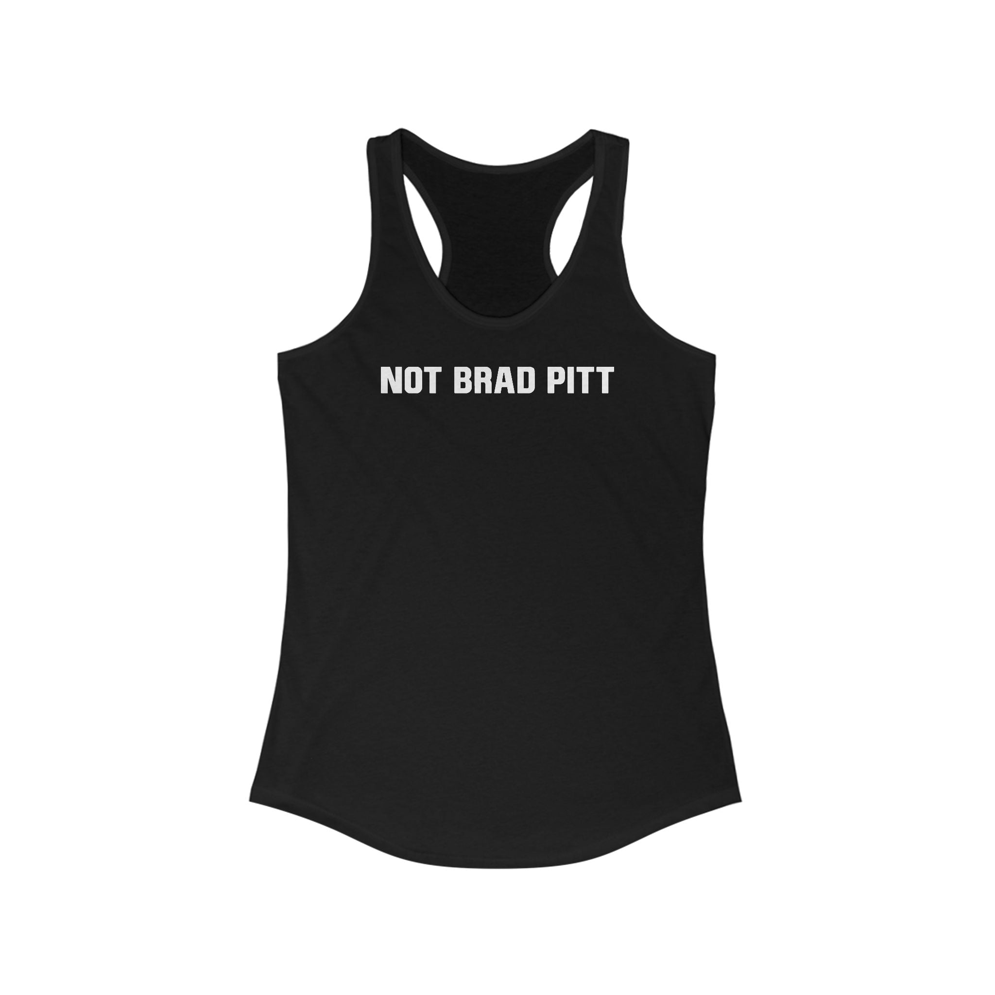 Not Brad Pitt - Women's Racerback Tank