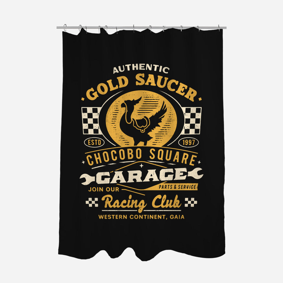 Gold Saucer Garage Vintage