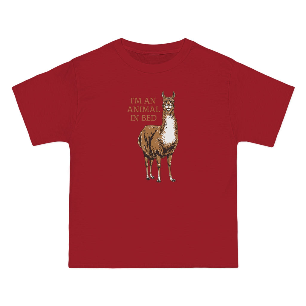 I'm An Animal In Bed - Men's Heavyweight T-Shirt