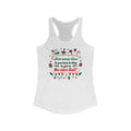How many Elves do you have to Blow - Women’s Racerback Tank