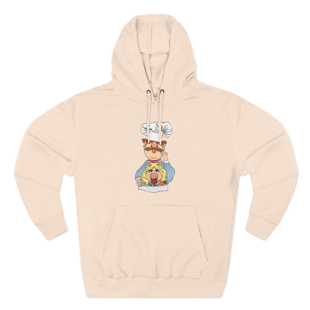 Chef's Special (Swedish Chef Serving Up Miss Piggy On A Platter) - Men's T-Shirt