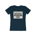 Whitney Houston Beats Bobby Brown To Death - Women’s T-Shirt