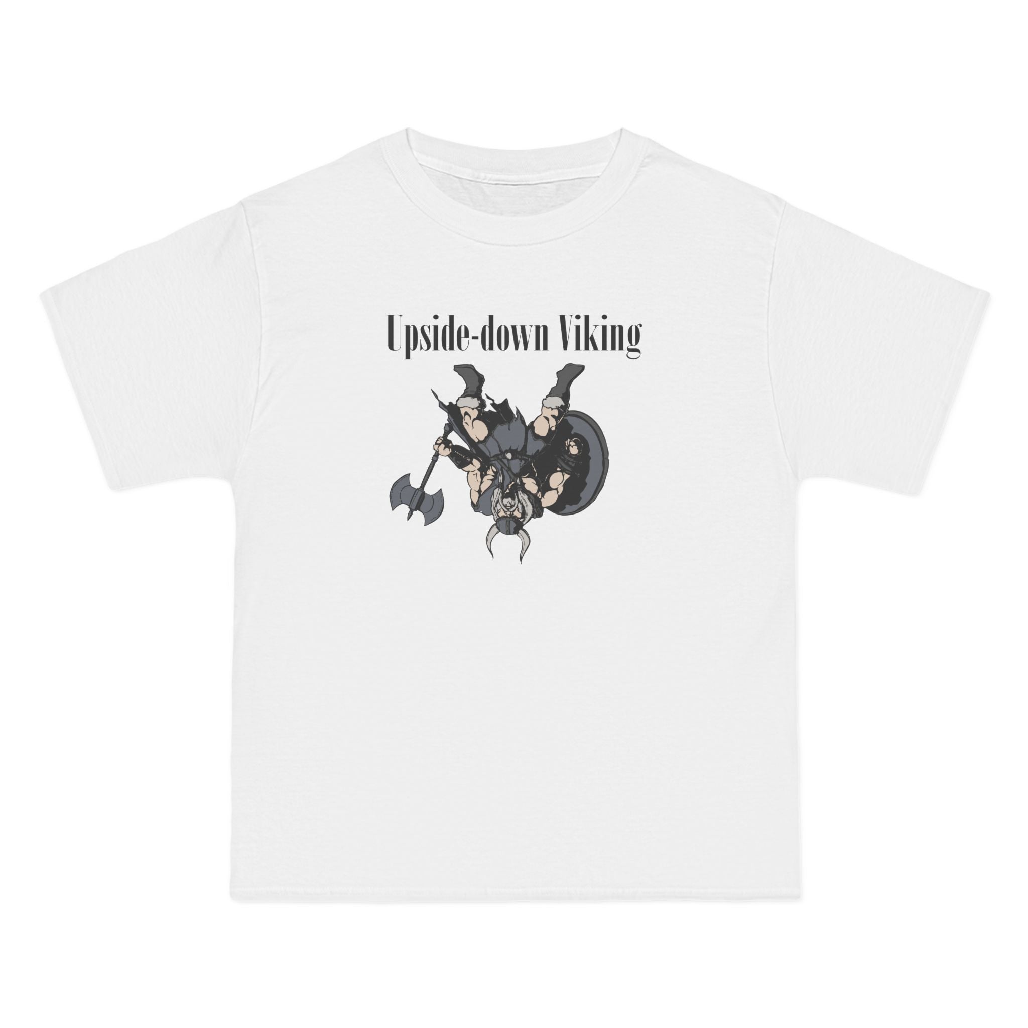 Upside-Down Viking - Men's Heavyweight T-Shirt