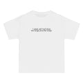 I Cannot And I Can't Stress This Enough - Men's Heavyweight T-Shirt
