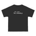 Not Now - I'm Bleeding - Men's Heavyweight T-Shirt