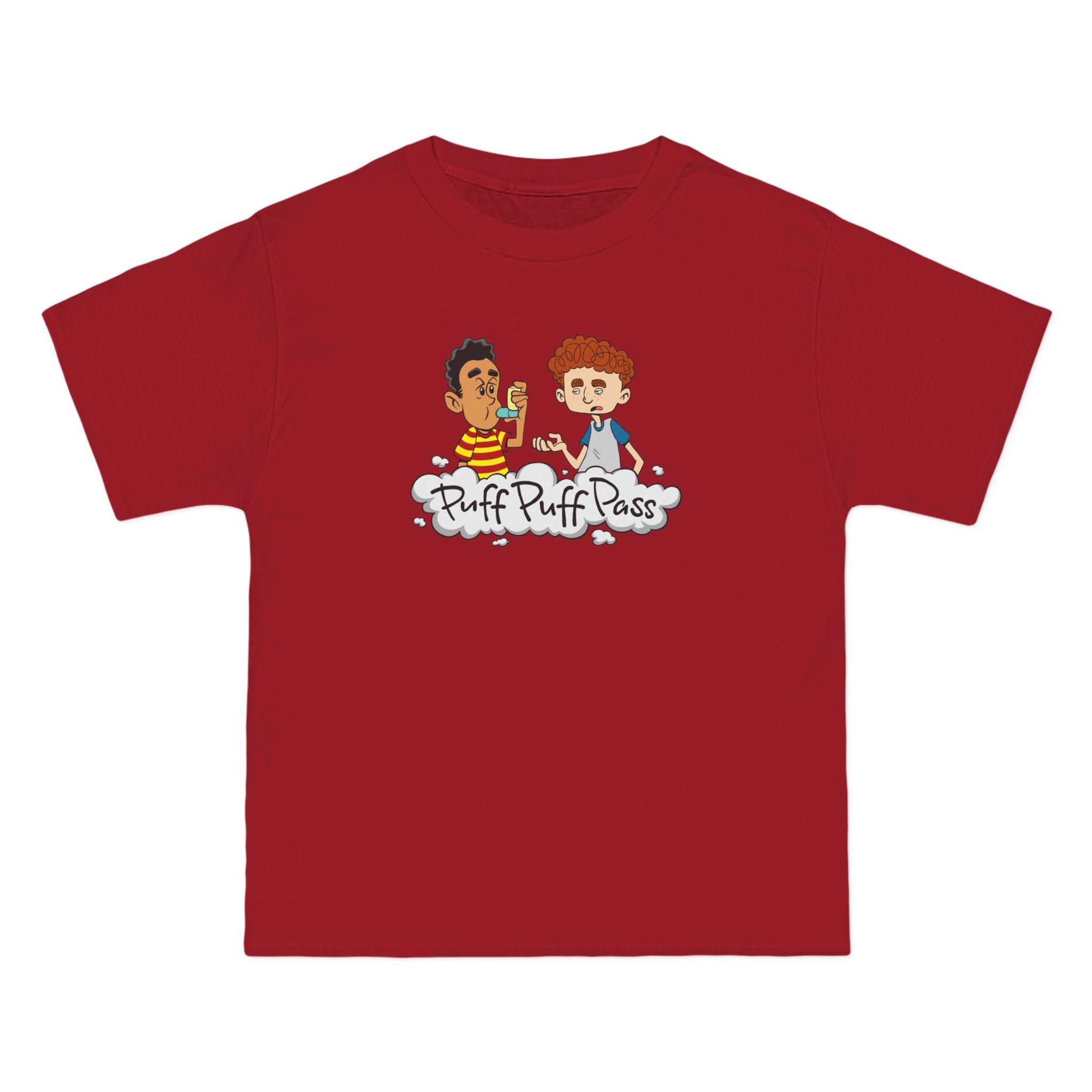 Puff Puff Pass (Inhaler) - Men's Heavyweight T-Shirt