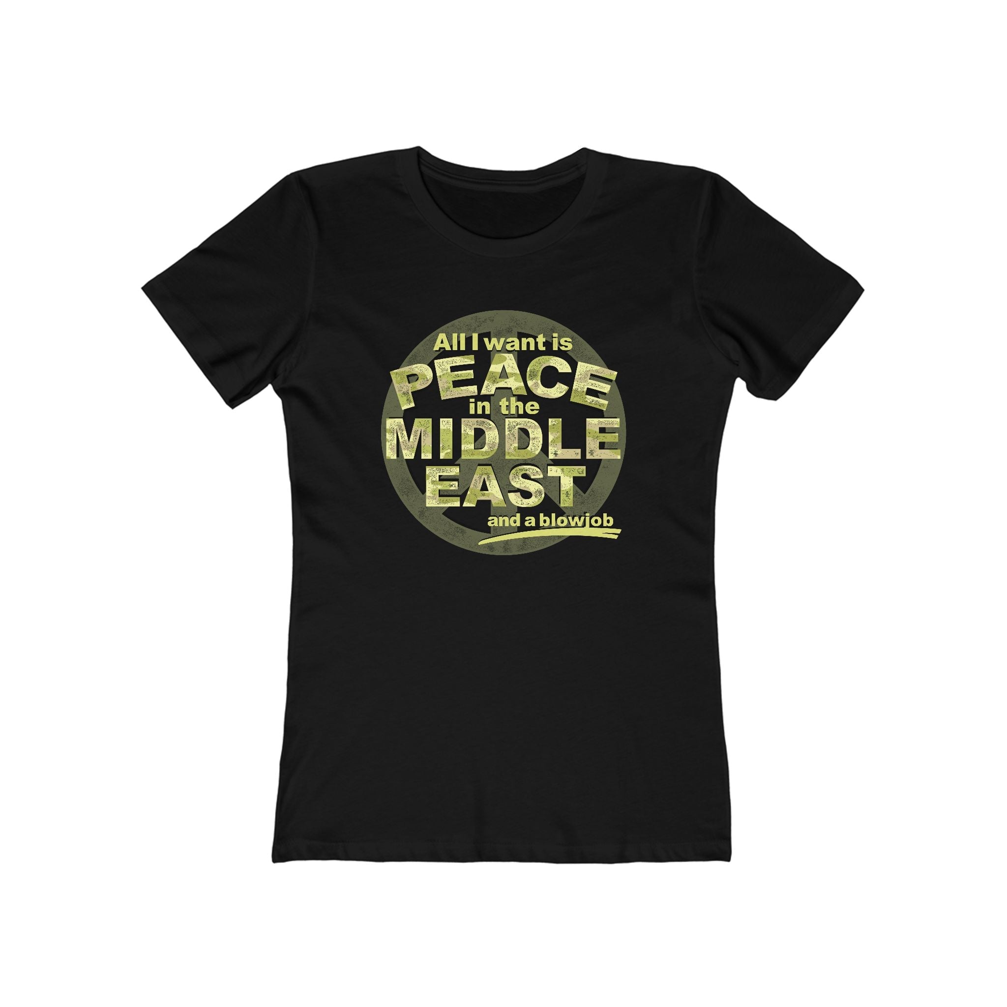 Black Is Beautiful (Black Is The Name Of My Huge White Cock) - Women’s T-Shirt