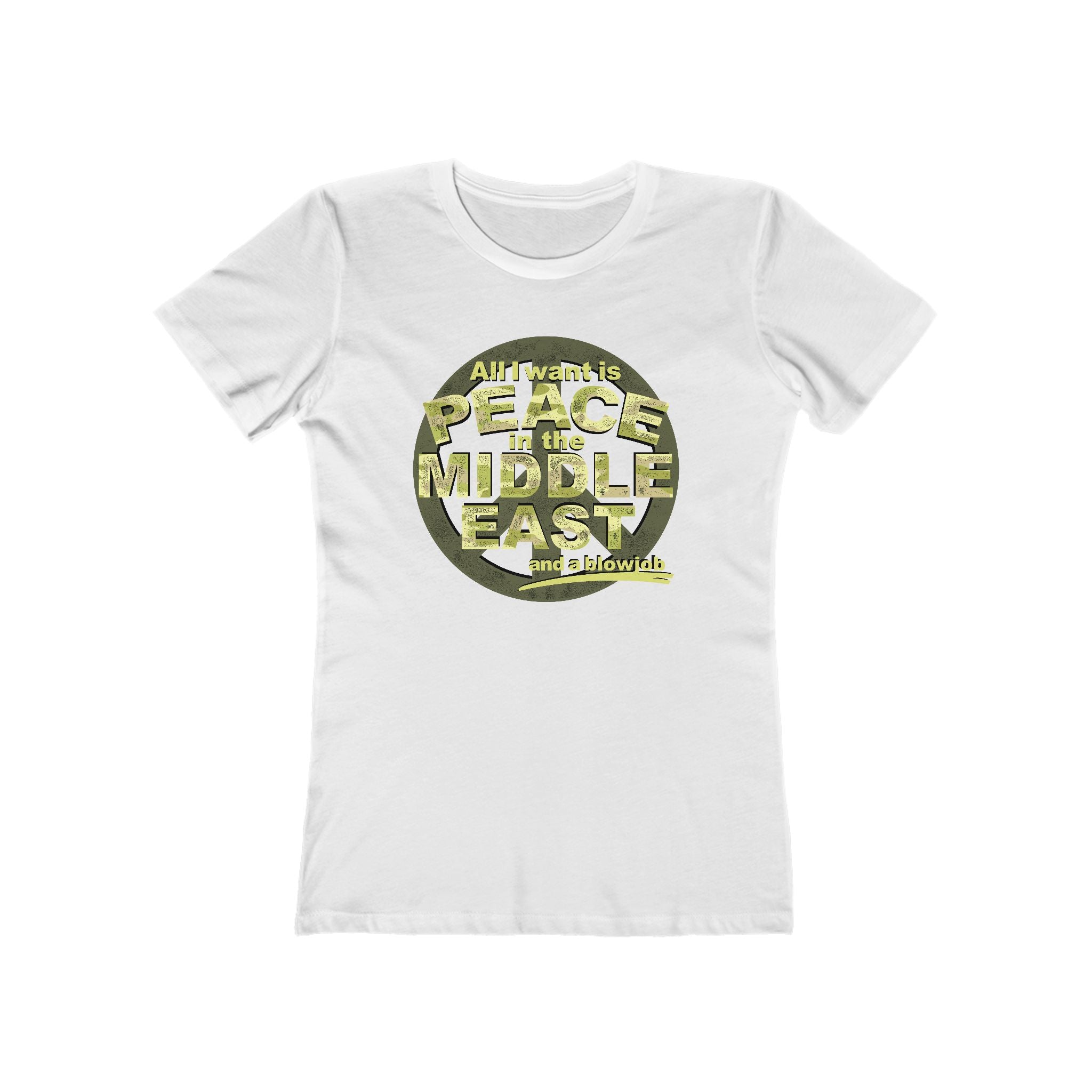 Black Is Beautiful (Black Is The Name Of My Huge White Cock) - Women’s T-Shirt