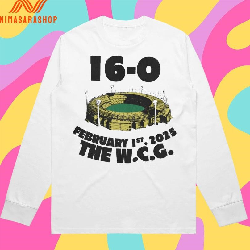 16-0 February 1st 2025 The W.C.G Shirts