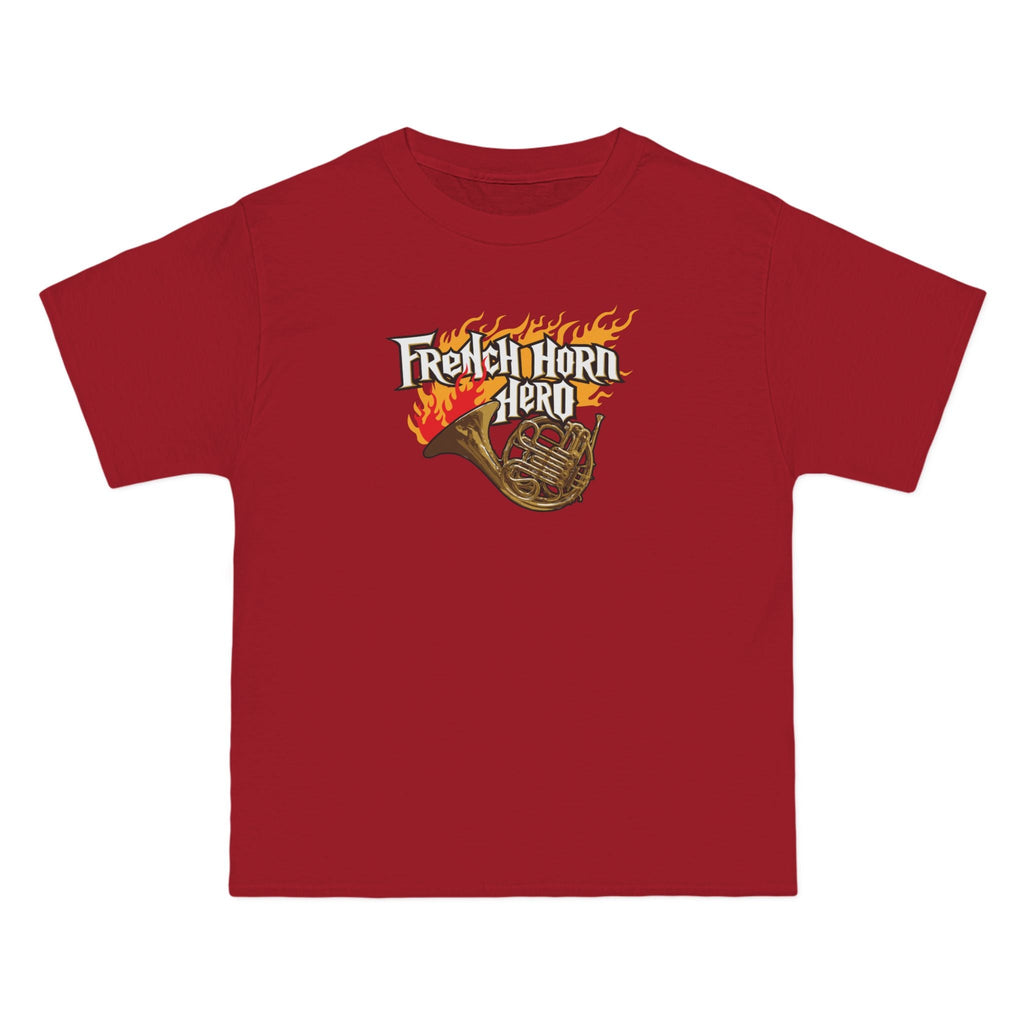 French Horn Hero - Men's Heavyweight T-Shirt