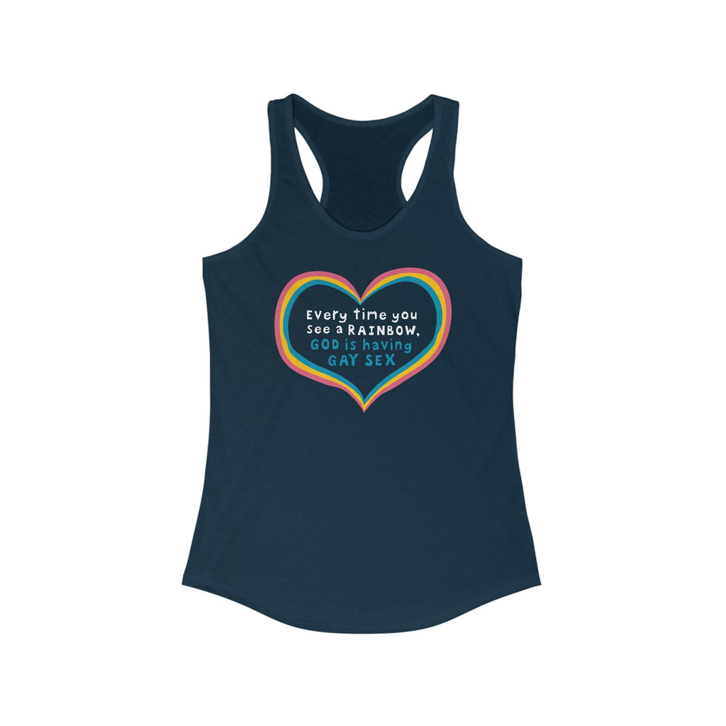 Every Time You See A Rainbow - Women's Racerback Tank