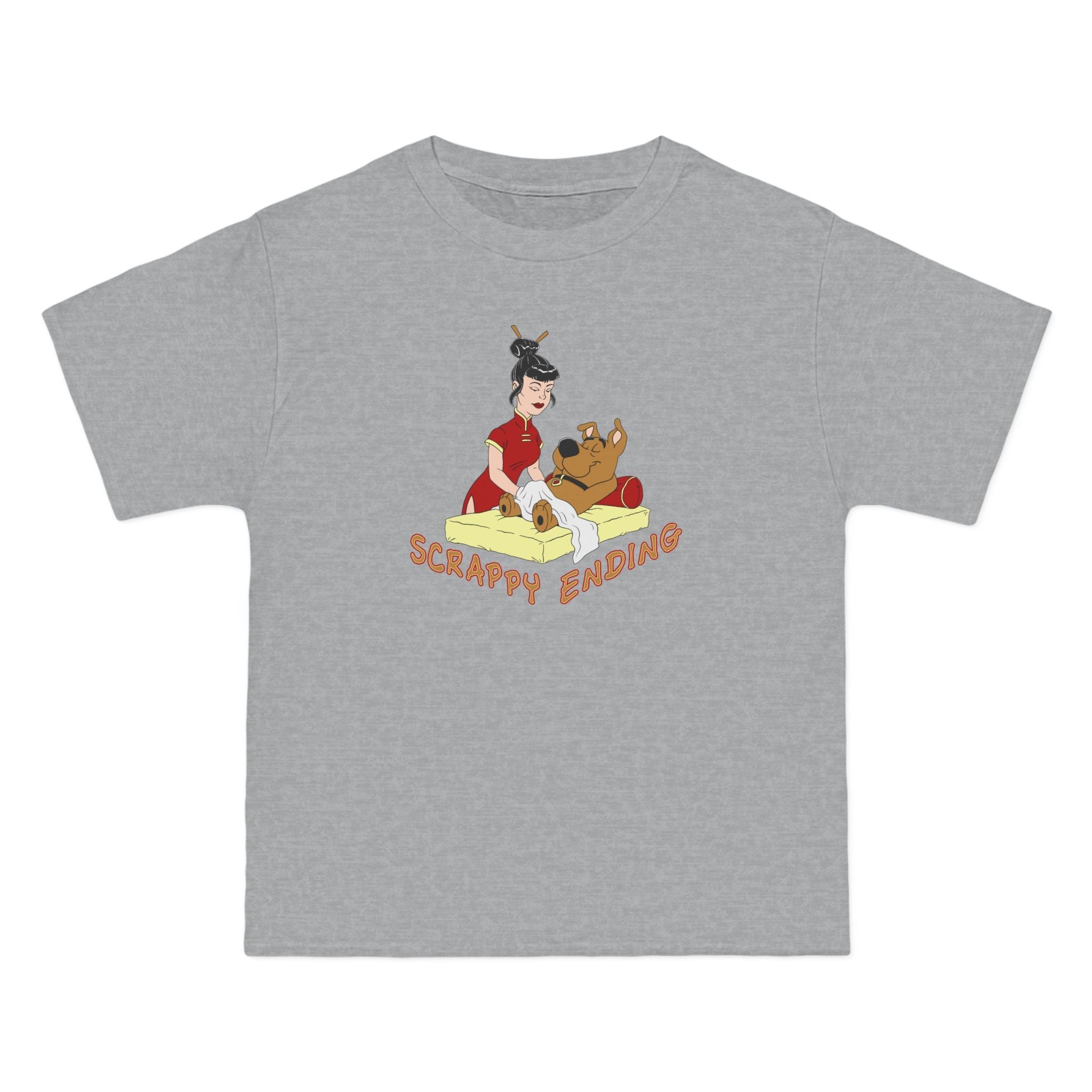 Scrappy Ending - Men's Heavyweight T-Shirt