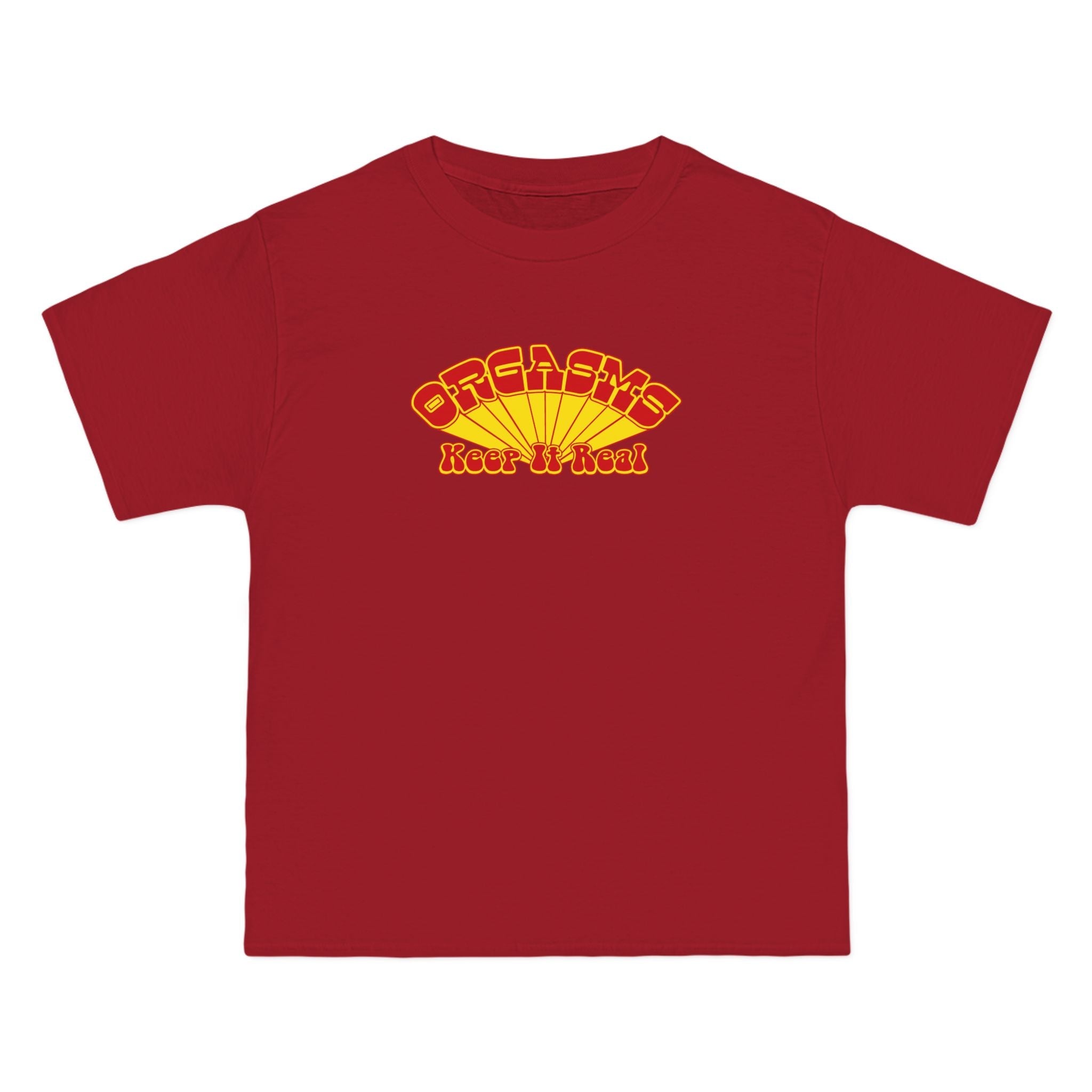 Orgasms - Keep It Real - Men's Heavyweight T-Shirt