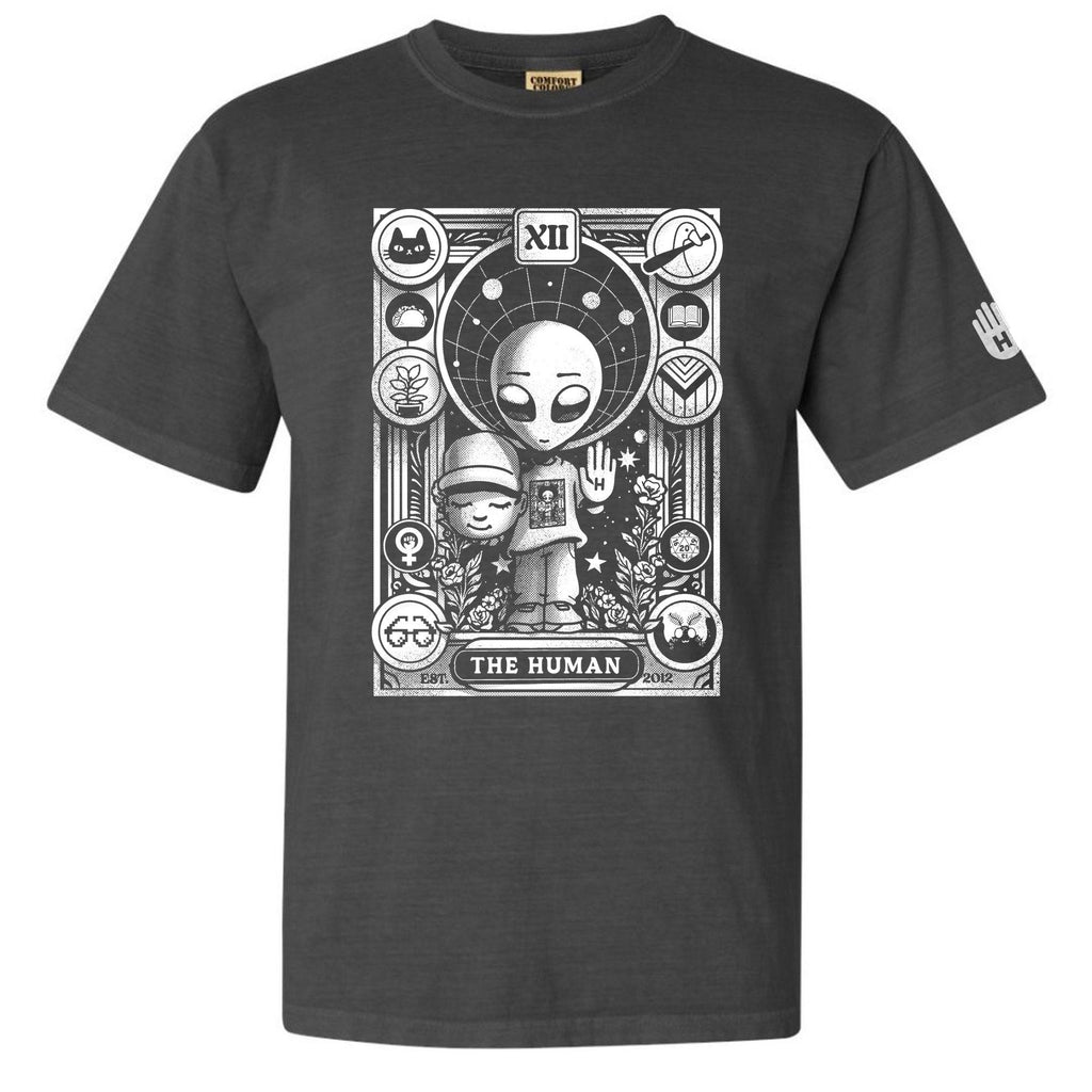 The Human Tarot Comfort Colors Heavyweight Tee