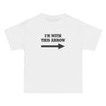 I'm With This Arrow - Men's Heavyweight T-Shirt