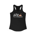 If Pigs Could Fly I'd Be A Flying Pig Fucker - Women's Racerback Tank