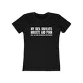 My Idea Involves Midgets And Porn (Will Give More Information Upon Request) - Women’s T-Shirt