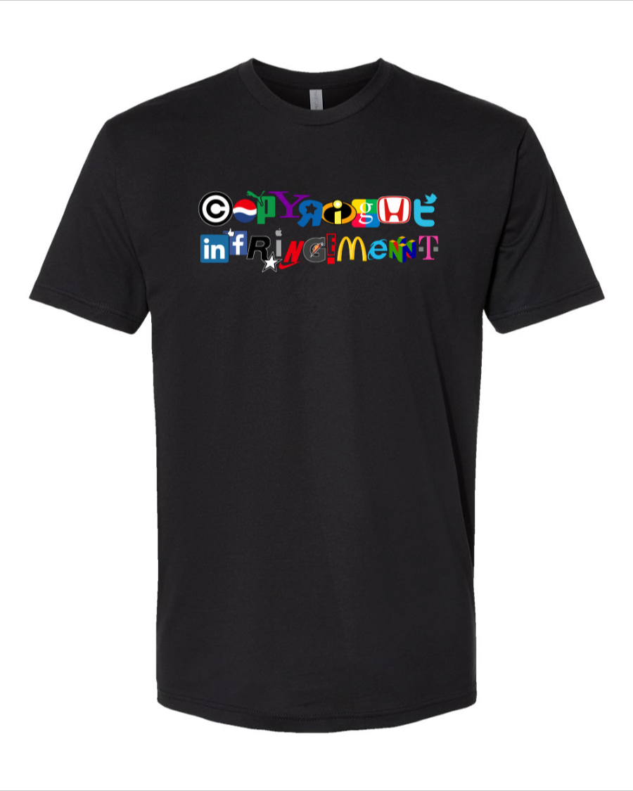 Copyright Infringement - Men's T-Shirt