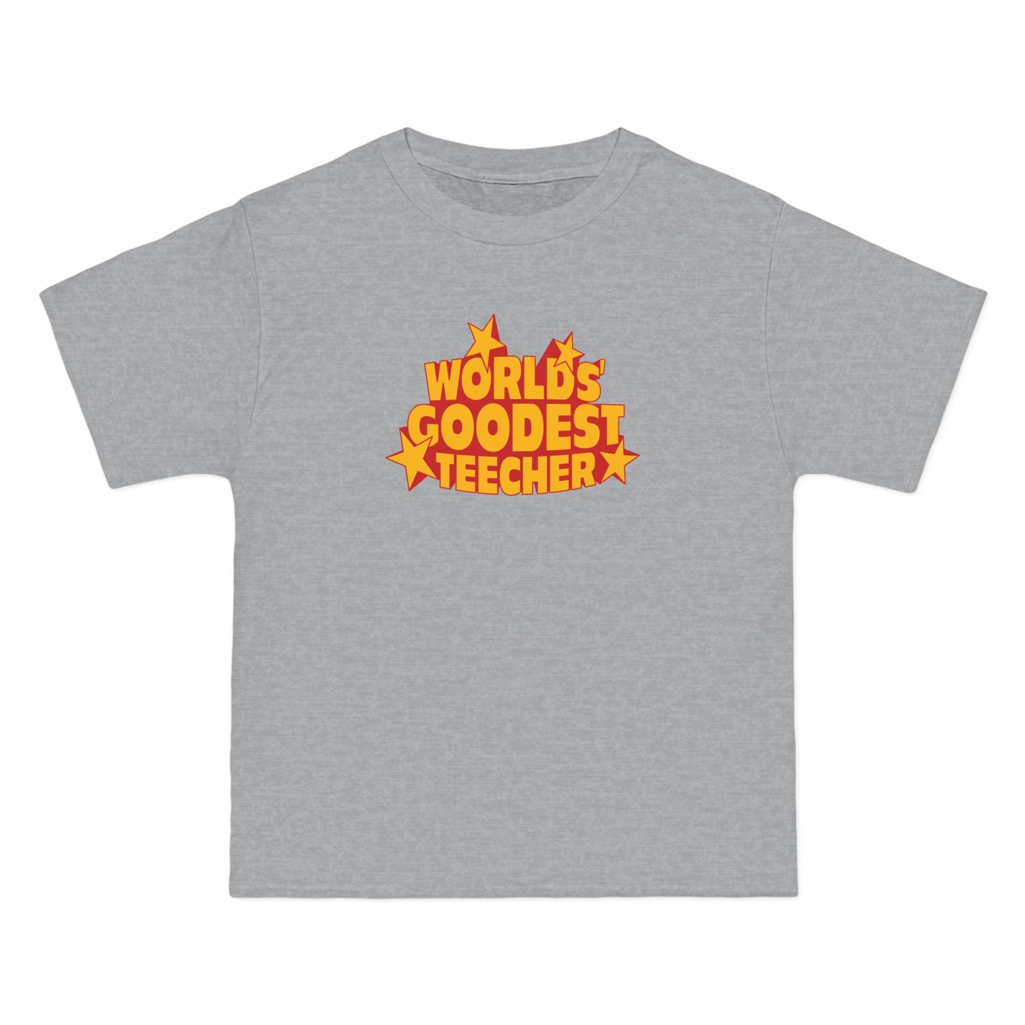 Worlds' Goodest Teecher - Men's Heavyweight T-Shirt